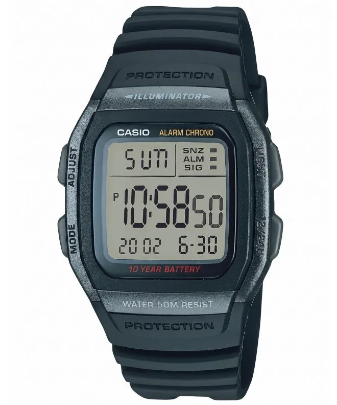 Zegarek Casio Digital W-96H-1BVEF