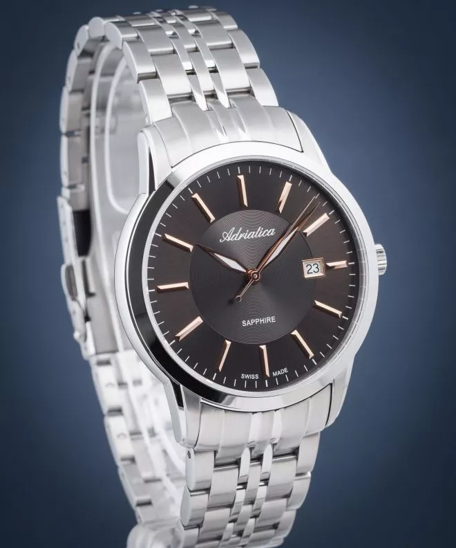 Zegarek męski Adriatica Sapphire A8306.51R6Q