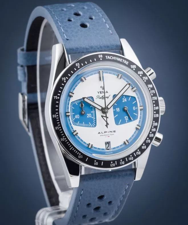 Zegarek męski Yema Rallygraf Meca Quartz Alpine Endurance Team YMHF1581ALP-GG