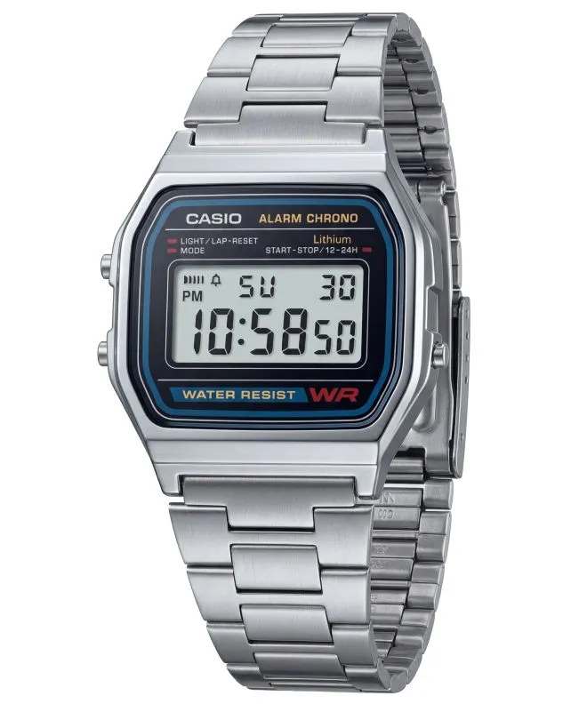 Zegarek męski Casio VINTAGE Silver A158WEA-1EF (A158WA-1DF)