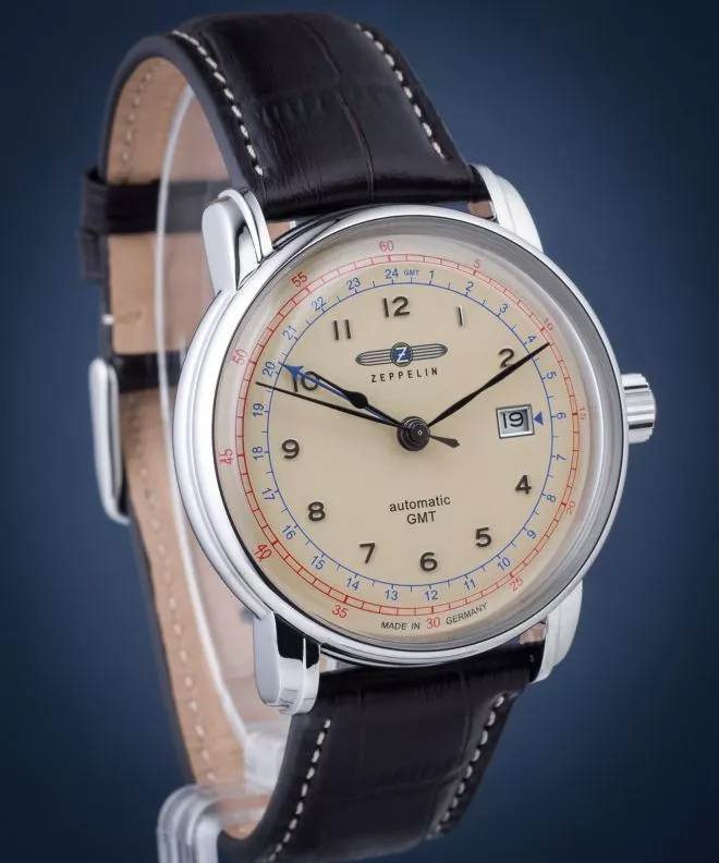 Zegarek męski Zeppelin LZ129 GMT Automatic 7668-5