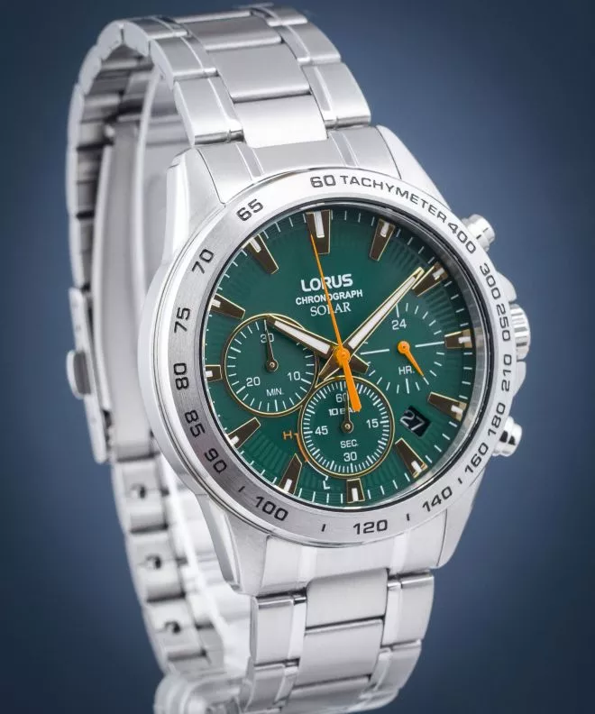 Zegarek męski Lorus Sports Solar Chronograph RZ505AX9