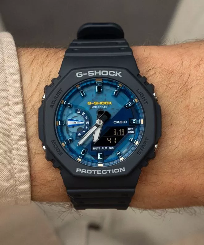 Zegarek męski Casio G-SHOCK Octagon GA-2100AS-2AER