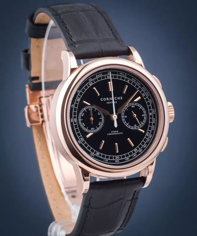 Zegarek męski Corniche Heritage Chronograph 65407