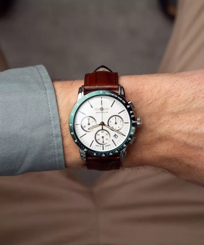 Zegarek męski Zeppelin New York Chronograph 8878-4