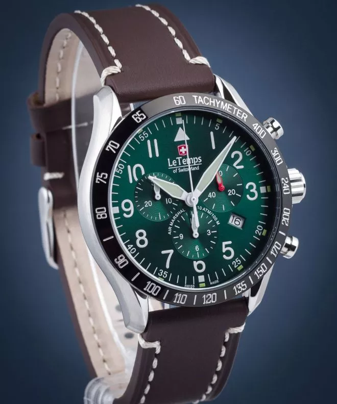 Zegarek męski Le Temps Air Marshal Chronograph LT1041.14BL16