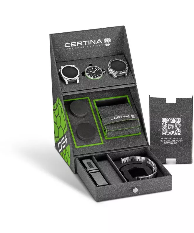 Zegarek męski Certina DS+ Aqua & Sport SET C041.407.19.051.00-2023 (C0414071905100)