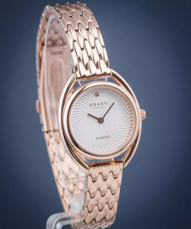 Zegarek damski Obaku Juvel Diamonds V286LXVISV