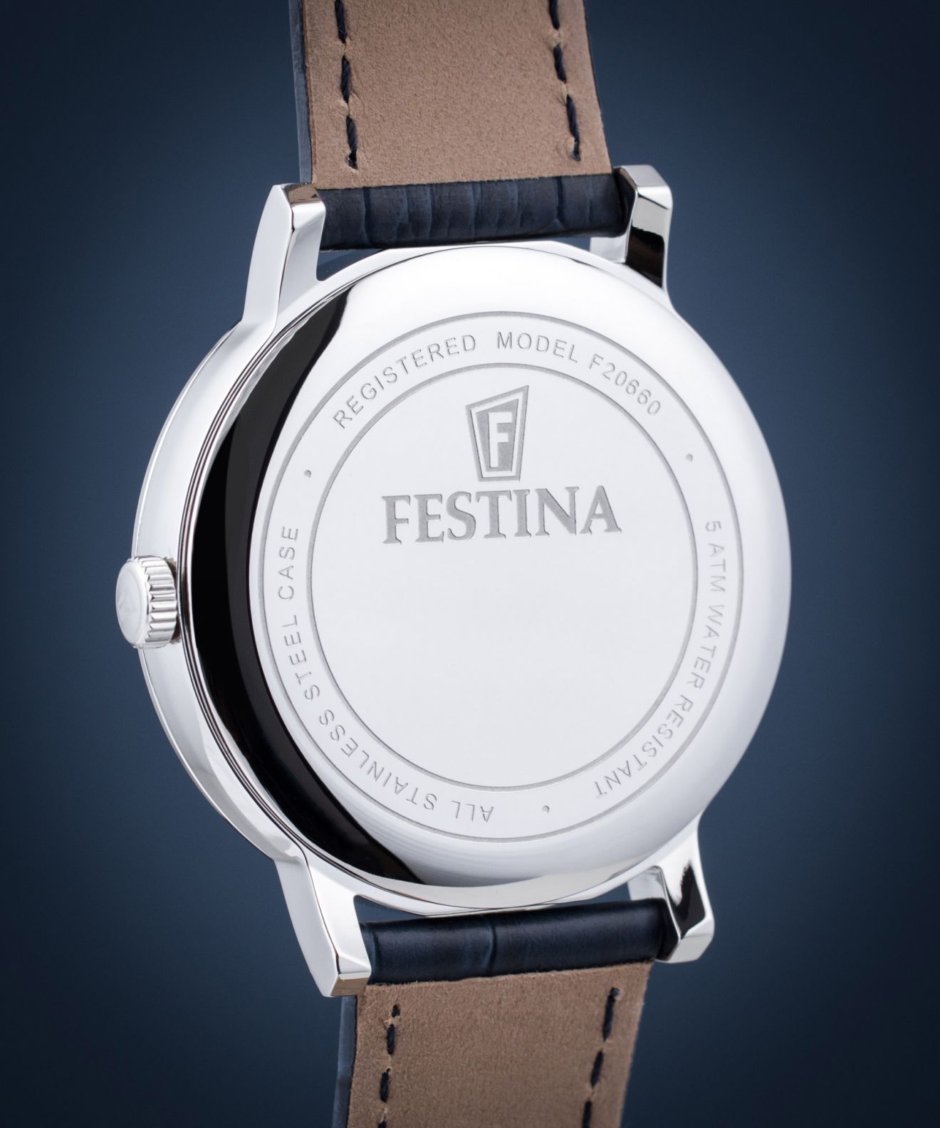 Festina Cab. Ace. Cor. Esf. Rose Orologio Uomo F20660/2 – Quadrante Analogico Marrone Con Cinturino In Pelle