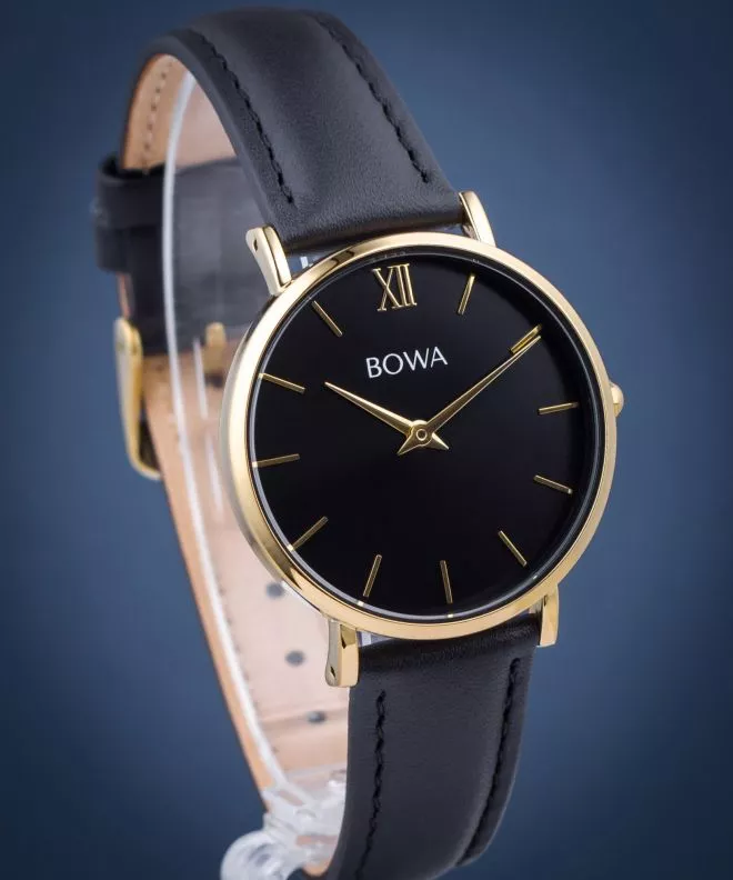 Zegarek damski BOWA London Gold-Black 33 LO334-14-163L