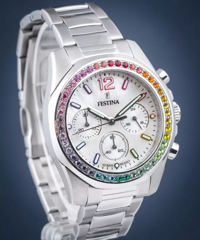 Zegarek damski Festina Boyfriend Chronograph F20606/2