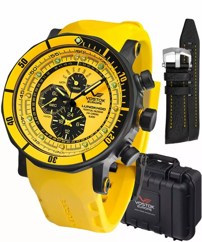 Zegarek męski Vostok Europe Lunokhod-2 Limited Edition YM86-620C504