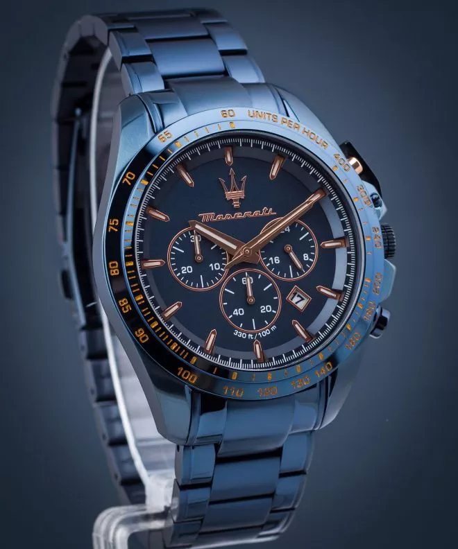 Zegarek męski Maserati Traguardo Chronograph Blue Edition R8873612054