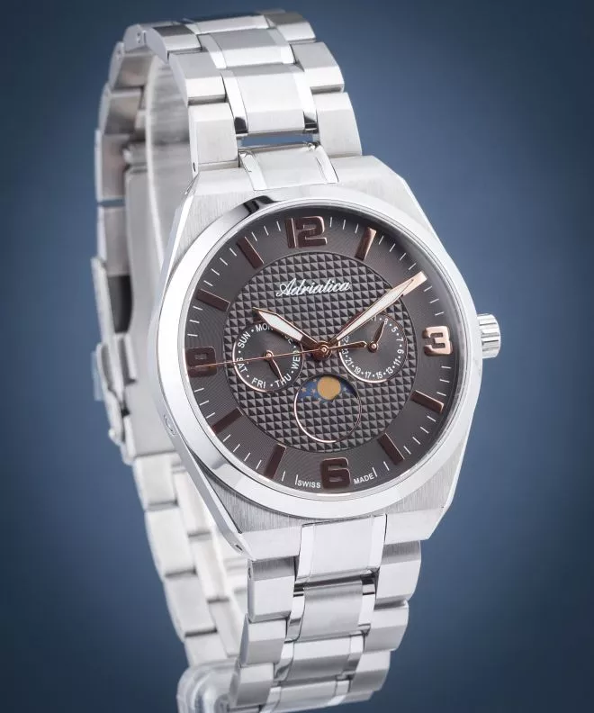 Zegarek męski Adriatica Multifunction A8343.51R6QF