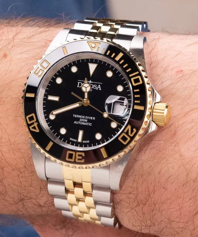 Zegarek męski Davosa Ternos Diver Ceramic 161.555.03