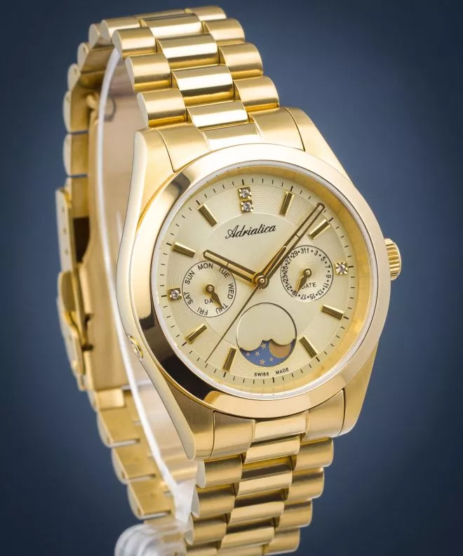 Zegarek damski Adriatica Moonphase A3802.1111QF