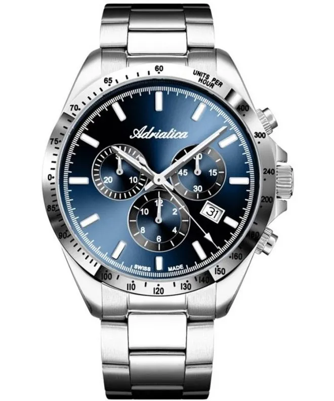Zegarek męski Adriatica Classic Chronograph A1053.5115CHT