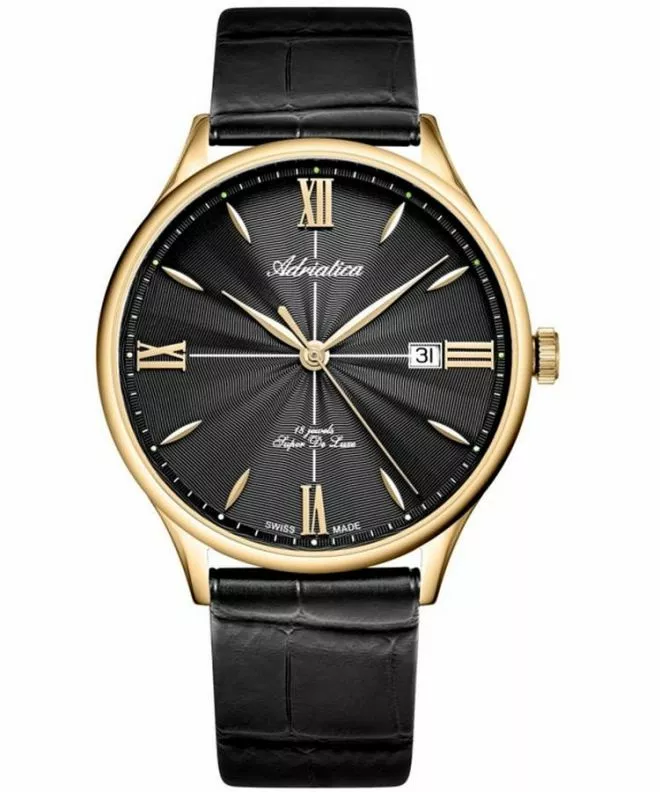 Zegarek męski Adriatica Super de Luxe Mechanical A1230.1266MXLC