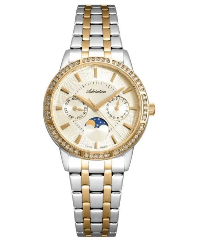 Zegarek damski Adriatica Moonphase A3601.2111QFZ