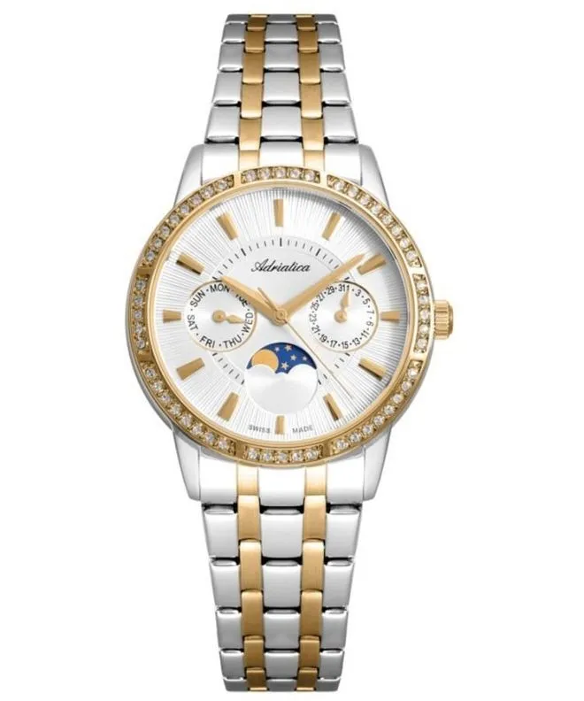 Zegarek damski Adriatica Moonphase A3601.2113QFZ