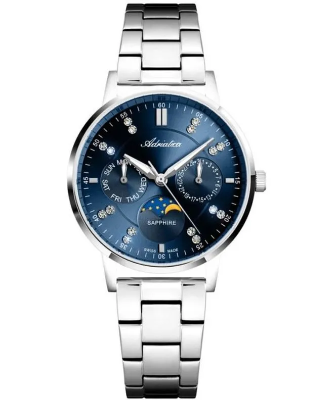 Zegarek damski Adriatica Moonphase A3834.5195QF