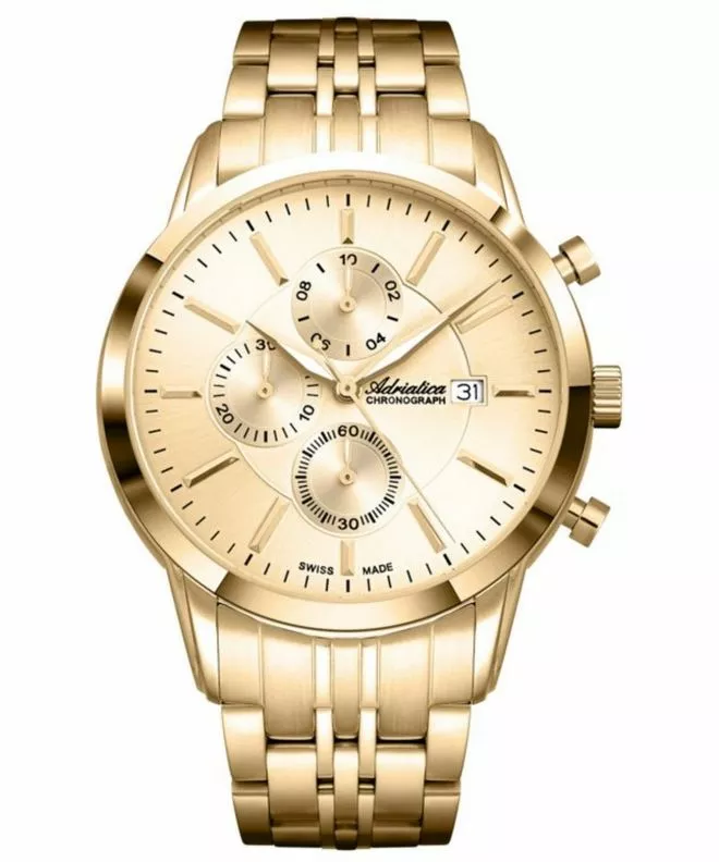 Zegarek męski Adriatica Sapphire Chronograph A8306.1111CH