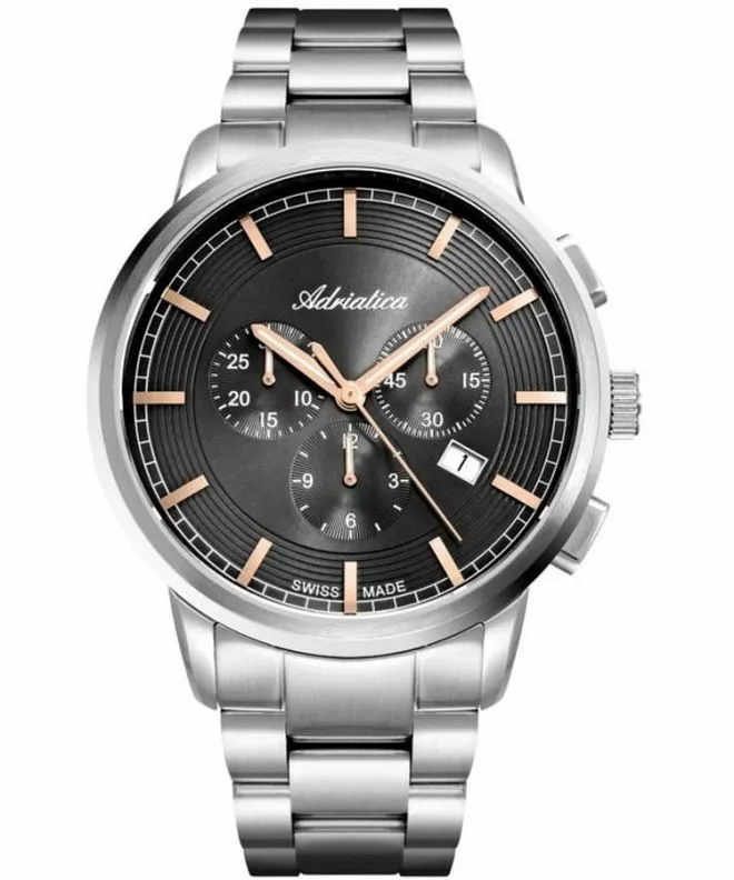 Zegarek męski Adriatica Classic Chronograph A8307.51R6CH