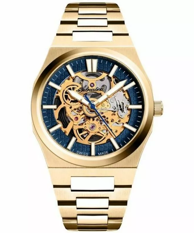 Zegarek męski Adriatica Skeleton Sapphire Automatic A8326.1115SA