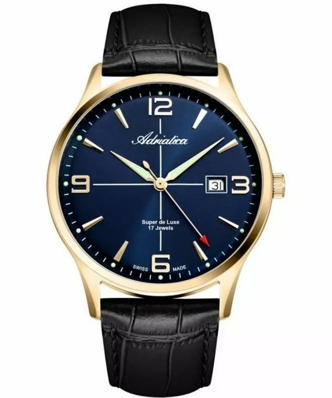 Zegarek męski Adriatica Super de Luxe Mechanical A8331.1255M