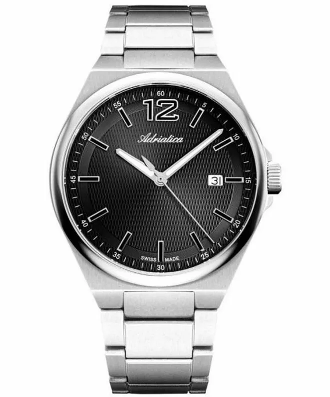 Zegarek męski Adriatica Sapphire Titanium A8346.4154Q