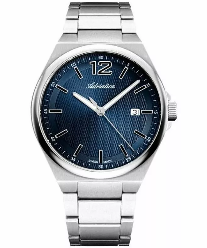 Zegarek męski Adriatica Sapphire Titanium A8346.4155Q