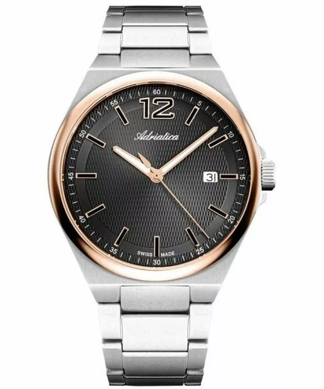 Zegarek męski Adriatica Sapphire Titanium A8346.41R6Q