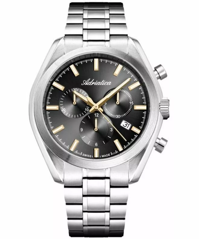Zegarek męski Adriatica Classic Chronograph A8350.51G6CH