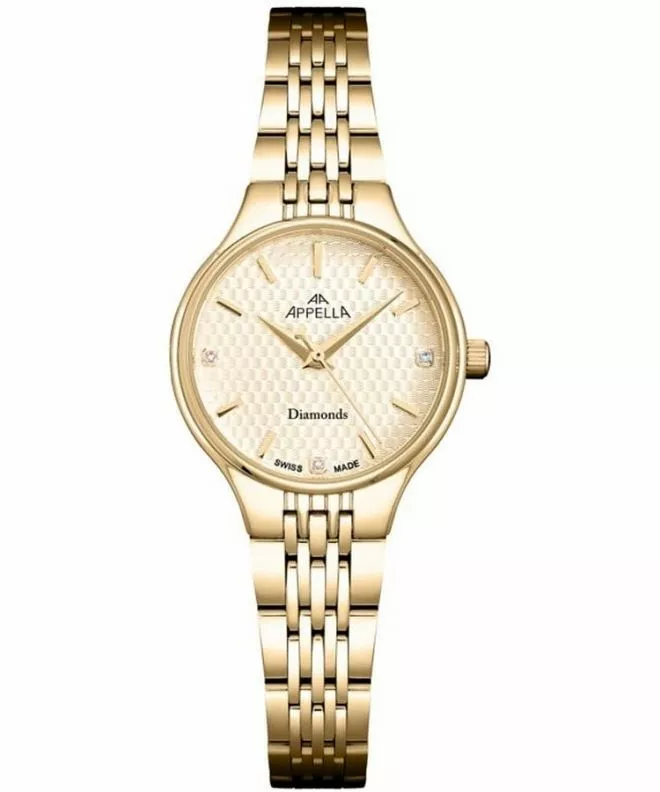 Zegarek damski Appella Classic Diamond L50025.1111DQ