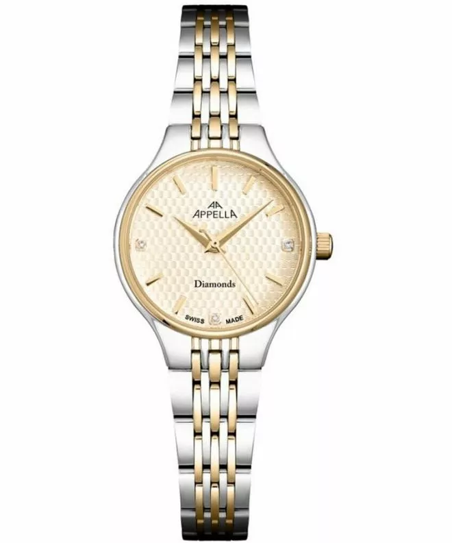 Zegarek damski Appella Classic Diamond L50025.2111DQ
