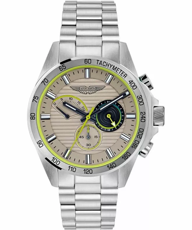 Zegarek męski Aston Martin Thrill Heritage Line Chronograph MTRH1F504