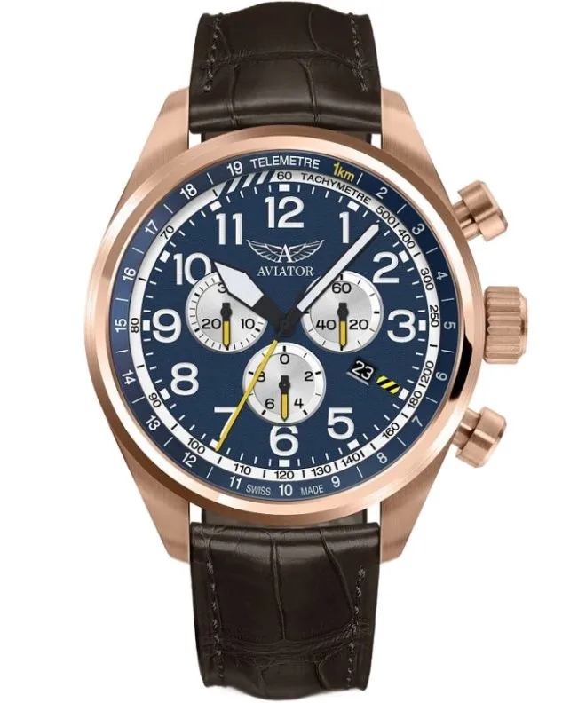 Zegarek męski Aviator Airacobra P45 Chronograph V.2.25.2.170.0