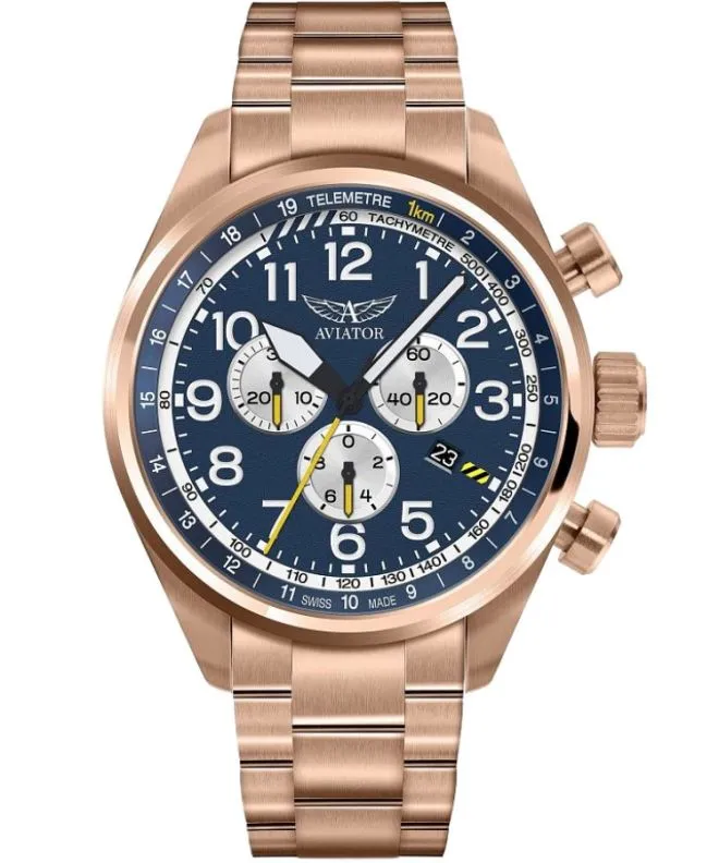 Zegarek męski Aviator Airacobra P45 Chronograph V.2.25.2.170.5