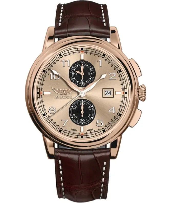 Zegarek męski Aviator Douglas DC-3 Chronograph Limited Edition V.2.45.2.410.4