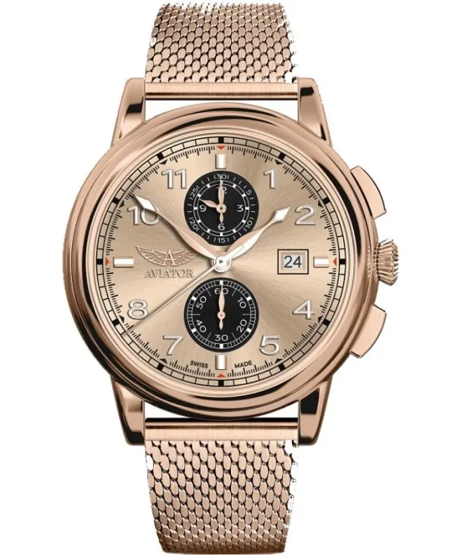 Zegarek męski Aviator Douglas DC-3 Chronograph Limited Edition V.2.45.2.410.5