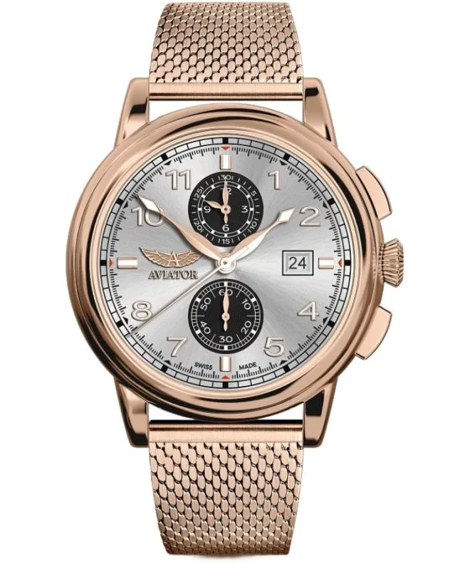 Zegarek męski Aviator Douglas DC-3 Chronograph Limited Edition V.2.45.2.412.5