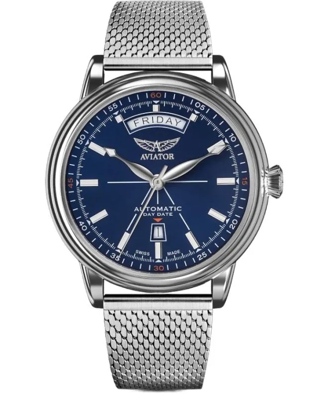 Zegarek męski Aviator Douglas Day-Date Automatic Limited Edition V.3.20.0.145.5