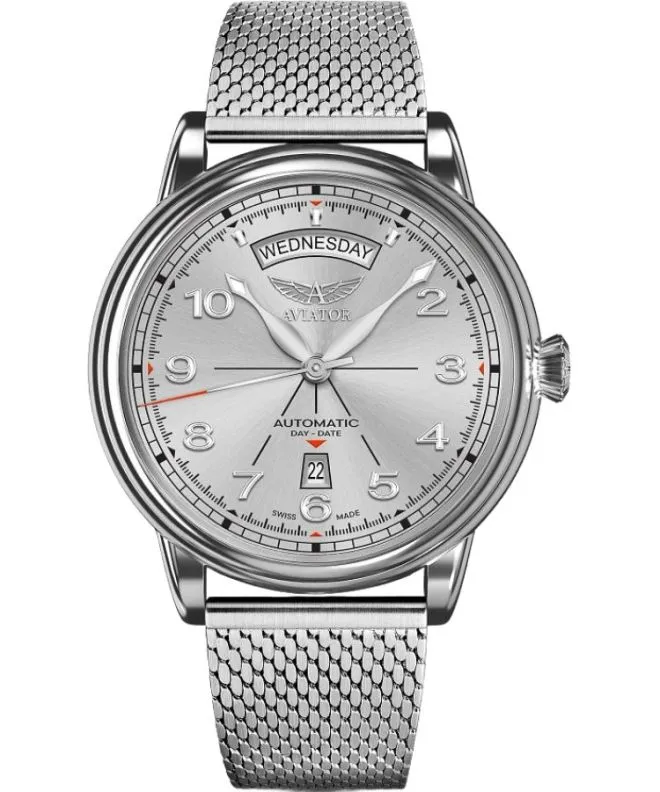 Zegarek męski Aviator Douglas DC-3 Day-Date Automatic Limited Edition V.3.44.0.399.5