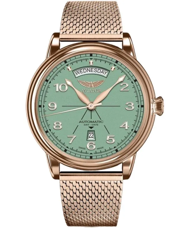Zegarek męski Aviator Douglas DC-3 Day-Date Automatic Limited Edition V.3.44.2.404.5