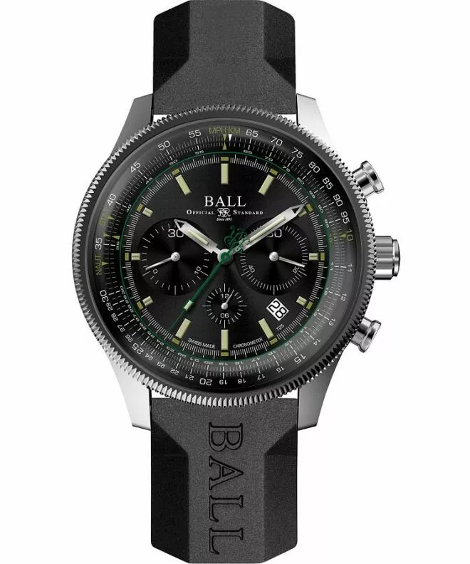Zegarek męski Ball Engineer Master II Super Navigator Automatic Chronograph CM3188D-PCJ-BK