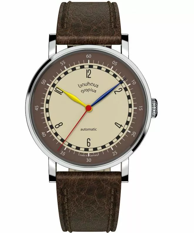 Zegarek męski Bauhaus Walter Gropius New Bauhaus Automatic WG.NA002-08