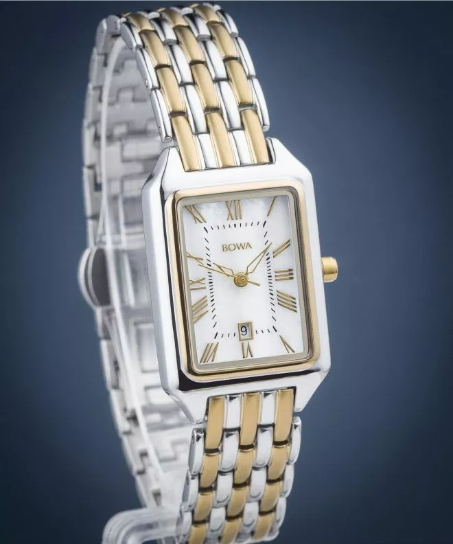 Zegarek damski BOWA Barcelona Pearl Gold Steel 23 BC2345-154-148S