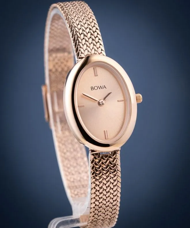 Zegarek damski BOWA Oslo Full Rose-Gold Mesh 23 OS237-77-107M