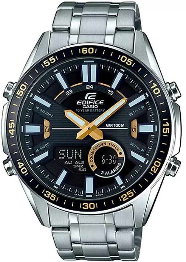 Zegarek męski Casio Edifice Momentum Sporty Chronograph EFV-C100D-1BVEF