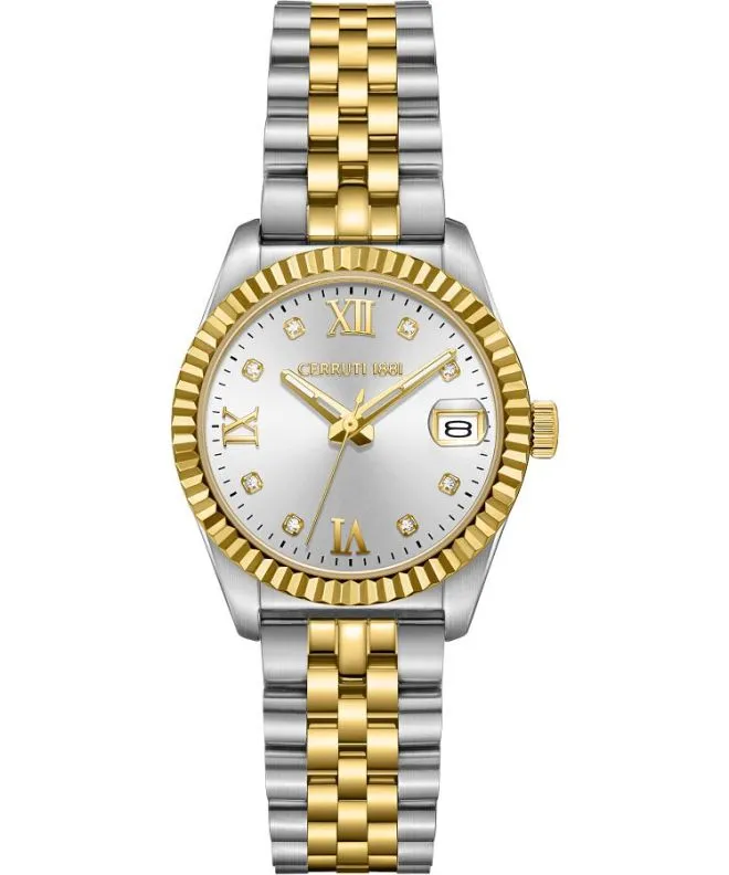 Zegarek damski Cerruti 1881 Baccio Diamond CIWLH0051504